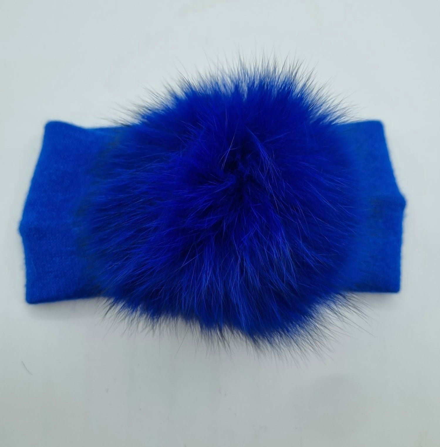Fascia In Lana Con Pom Pon In Volpe Neonata ISABEL F602